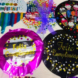 Globos de feliz cumpleaños