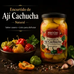 Encurtido de Ají Cachucha Pintón 12 oz