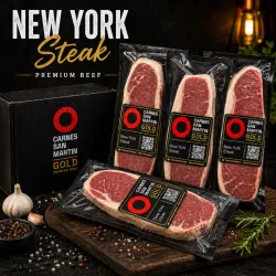 New York Steak Carnes San Martin Gold  (1 Libra Promedio)