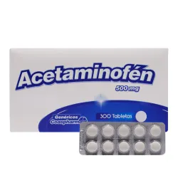 Acetaminofén 500mg-10tab