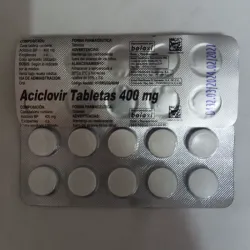 Aciclovir de 400 mg de 10 Tabletas 