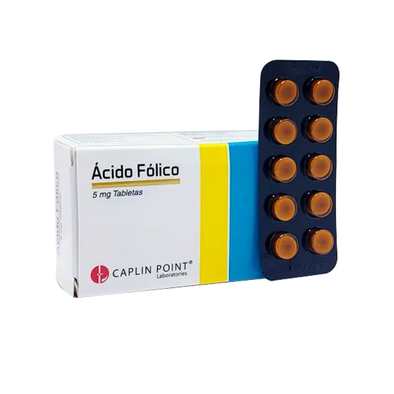 Ácido Fólico 5mg-10tab