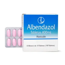 Albendazol 400mg-10tab