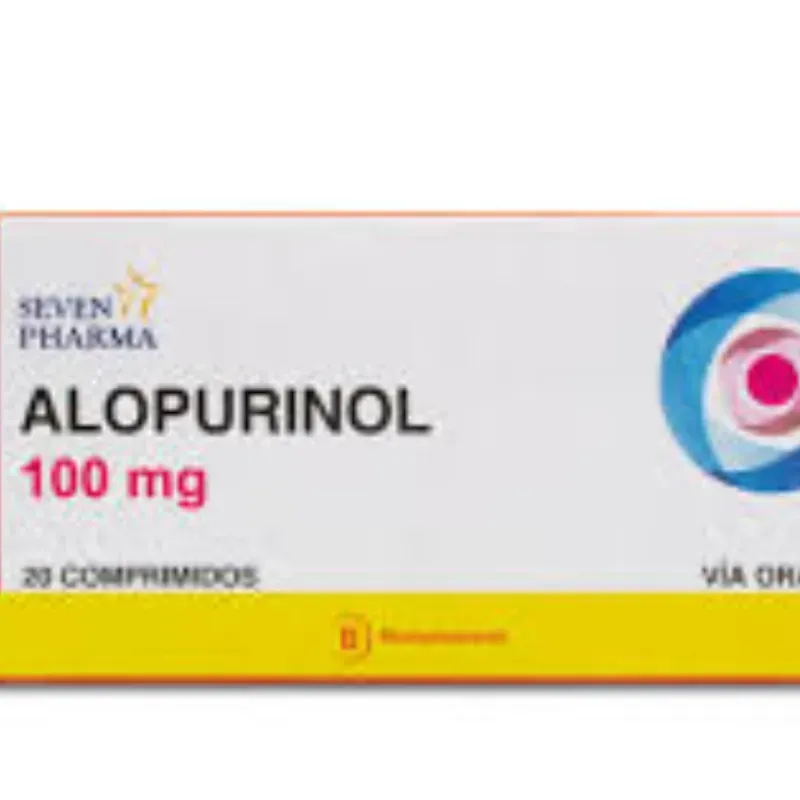 Alopurinol de 100 mg de 10 Tabletas 