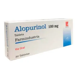 Alopurinol de 100 mg de 10 Tabletas 