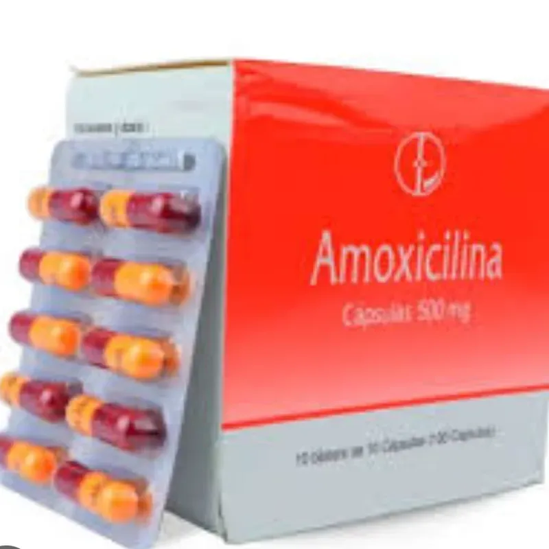 Amoxicilina de 500 mg de 10 Cápsulas 