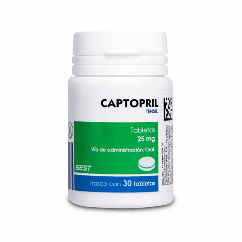 Captopril 25mg pmo-30tab 