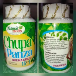 Chupa Panza (Quema Grasa) de 500 mg de 100 Cápsulas 
