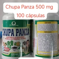 Chupa Panza (Nueva Fórmula) de 500 mg de 100 Cápsulas 