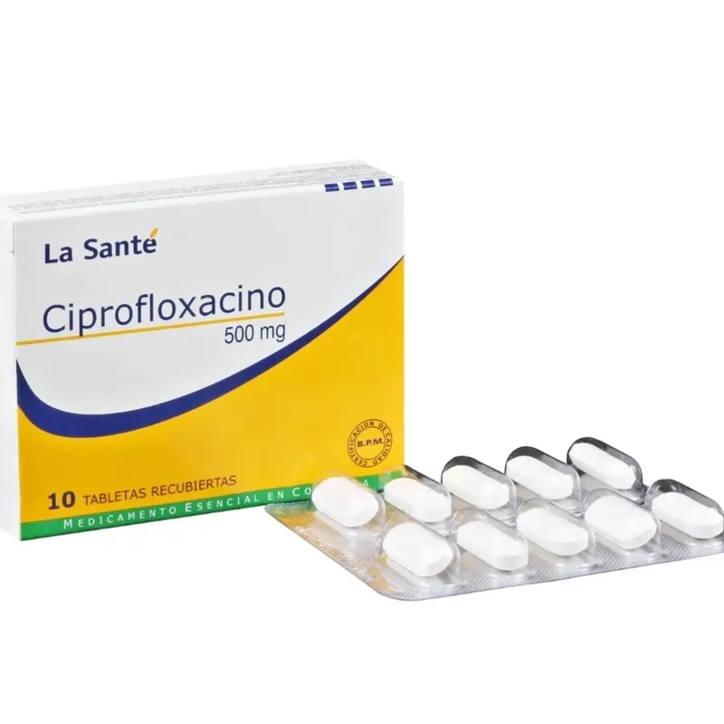 Ciprofloxacino 500mg-10tab