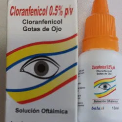 Cloranfenicol 0.5 % Gotas de Ojo Solución Oftálmica de 10 mL