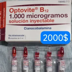 Complejo B12 de 1000 mcg Solución Inyectable (Cianocobalamina)