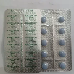 Dexametasona de 4 mg de 10 Tabletas 