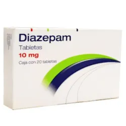 Diazepam de 10 mg de 10 Tabletas 