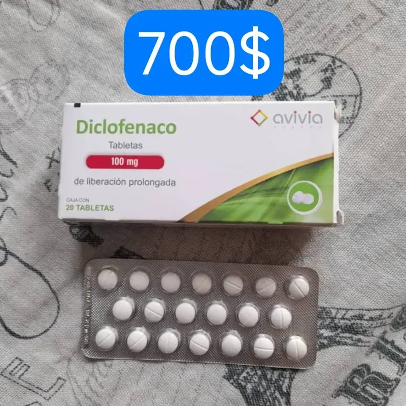 Diclofenaco Sódico de 100 mg de 20 Tabletas 