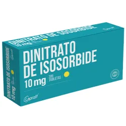 Dinitrato de Isosorbida 10mg-10tab 