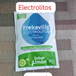 Electrolitos Orales Polvo para 1 Litro de Agua Sabor Limón