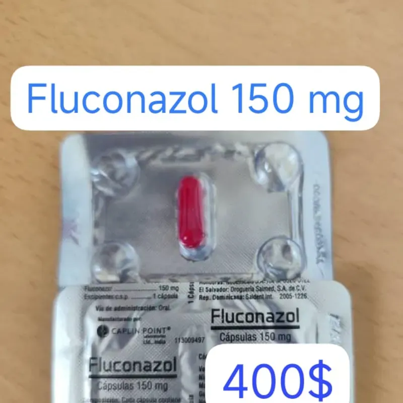 Fluconazol de 150 mg de 1 cápsula 