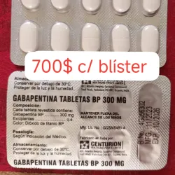 Gabapentina de 300 mg de 10 Tabletas 