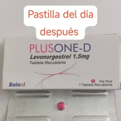 Levonorgestrel 1.5 mg de 1 Tableta (Pastilla del Día Después)