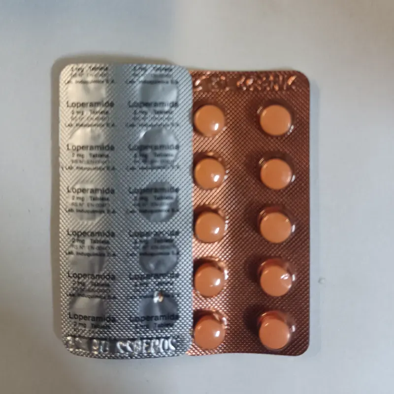 Loperamida de 2 mg de 10 Tabletas 