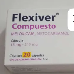 Meloxicam (15 mg) + Metocarbamol (215 mg) de 10 Cápsulas 