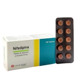 Nifedipina 20mg-10tab 