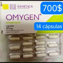 Omeprazol de 20 mg de 14 cápsulas 