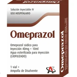 Omeprazol Inyectable 40mg/10Ml