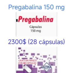 Pregabalina Frasco de 75 mg de 28 Cápsulas 