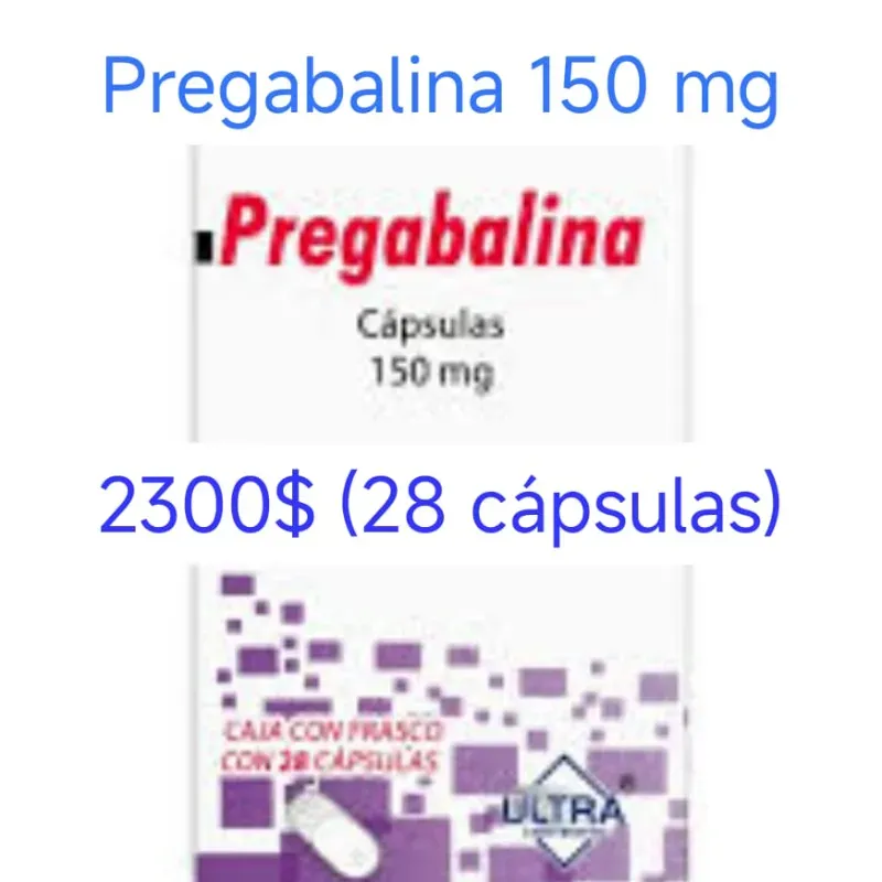 Pregabalina Frasco de 75 mg de 28 Cápsulas 