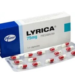 Pregabalina (Lyrica) de 75 mg de 10 Cápsulas 