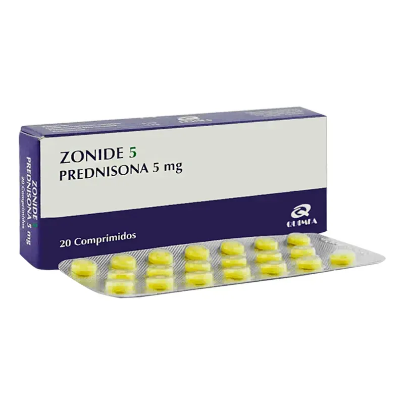 Prendisona de 5mg-20tab