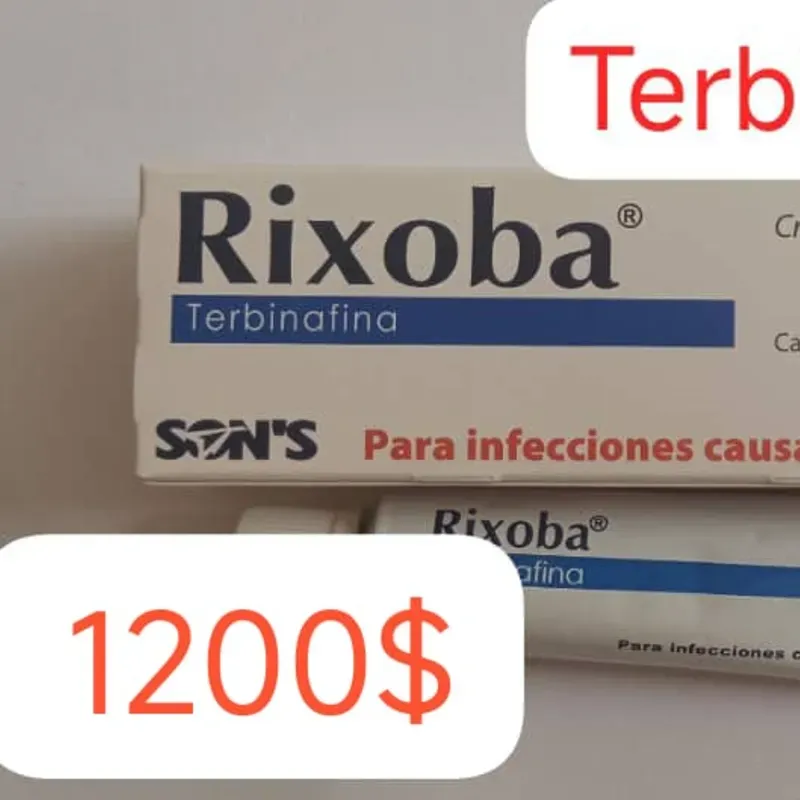 Terbinafina Caja con Tubo de 15 gramos 