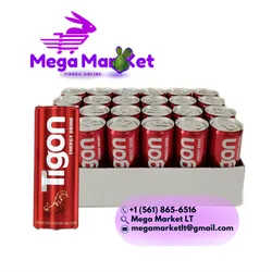 💜Bebida energética Tigon (24 x 250 ml)