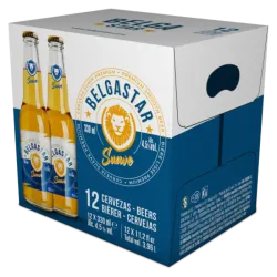Caja de Cerveza Belgastar Suave 