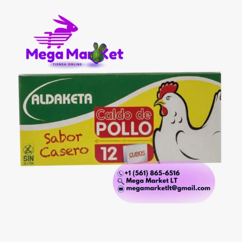 💜Caldo de pollo Aldaketa (12 x 10 g)