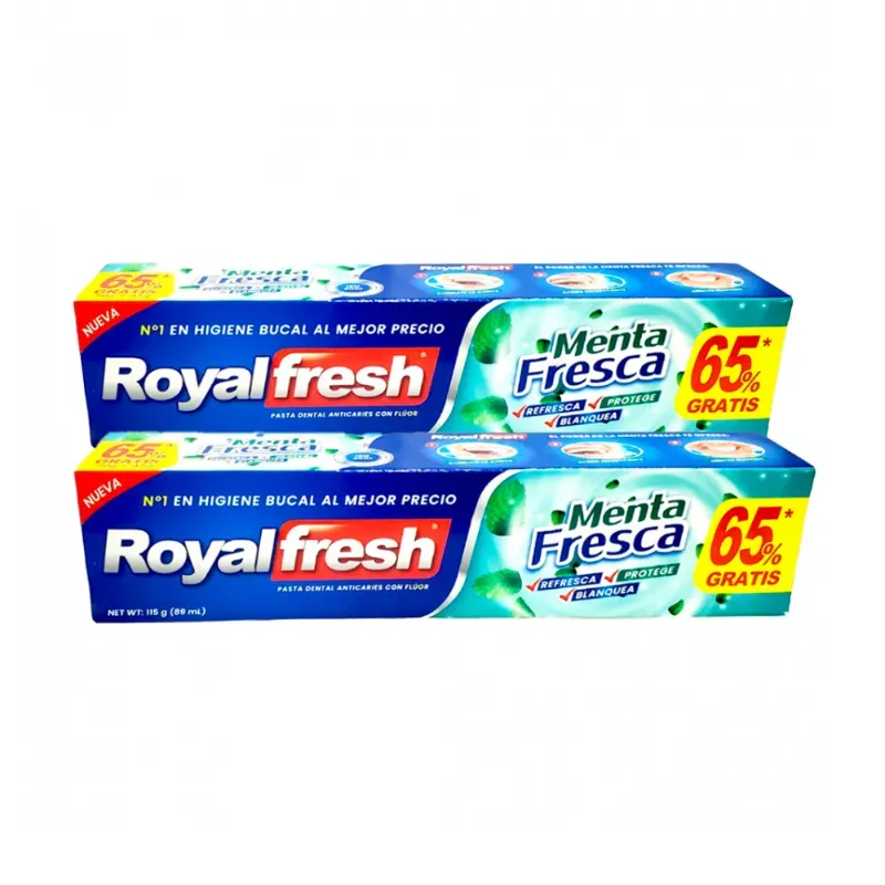 Crema dental Royal Fresh Menta Fresca 115g 