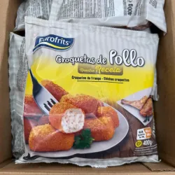 Croquetas EuroFrits de Jamón y Pollo 400g 