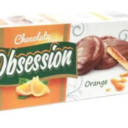 Galletas de Chocolate Rellenas de Crema de Naranja 145 g