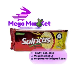💜Galletas saladas Salricas (282 g / 9.94 oz)