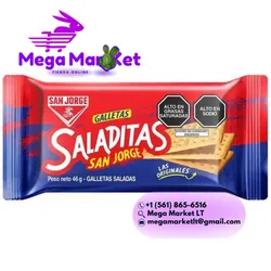 💜Galletas Saladitas SAN JORGE 8 unidades x 46g 