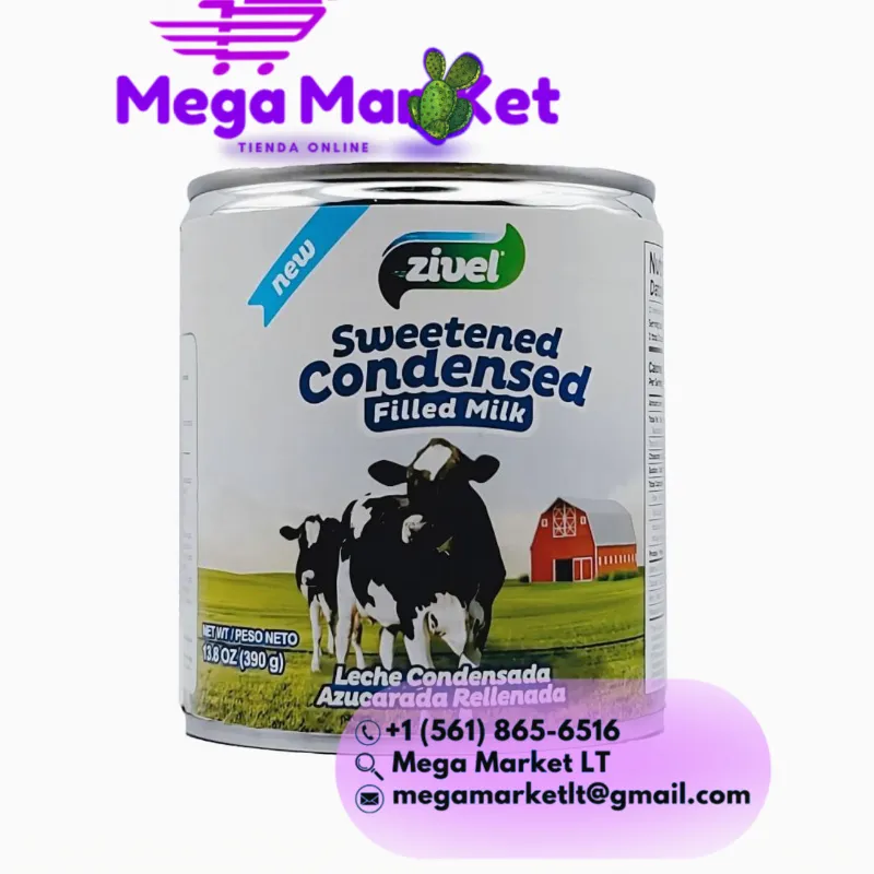 💜Leche Condensada Azucarada Zivel ( 390 g ) 