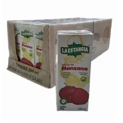 Néctar sabor manzana La Estancia 200ml 27 u