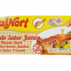 🍲 Pastillas de Caldo 10g Jamón 12u