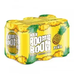 Refresco Max Booms Piña 6pack
