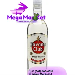 💜Ron Habana Club añejo blanco ( 1lt )
