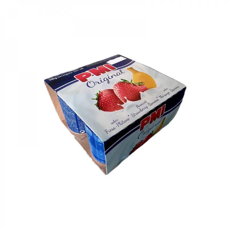 Yogurt PMI Fresa-Platano 4pack