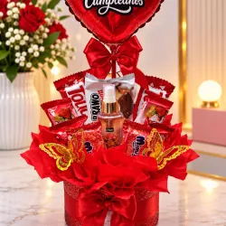 Cesta de regalos 🎁 Feliz cumpleaños ✨️