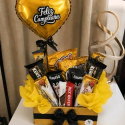 Cesta de regalo Feliz Cumpleaños  🎂
